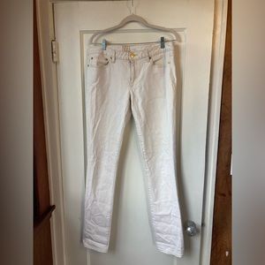Tory Burch Jeans Ivory 31
